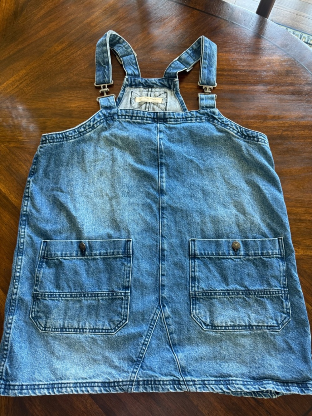 Free People Overall Smock Mini Shortalls - Picture 2 of 3